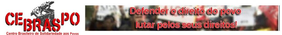 Brasilianisches Zentrum für Solidarität mit den Völkern: Es lebe der Kämpfer für die Rechte des Volkes Prof. GN Saibaba