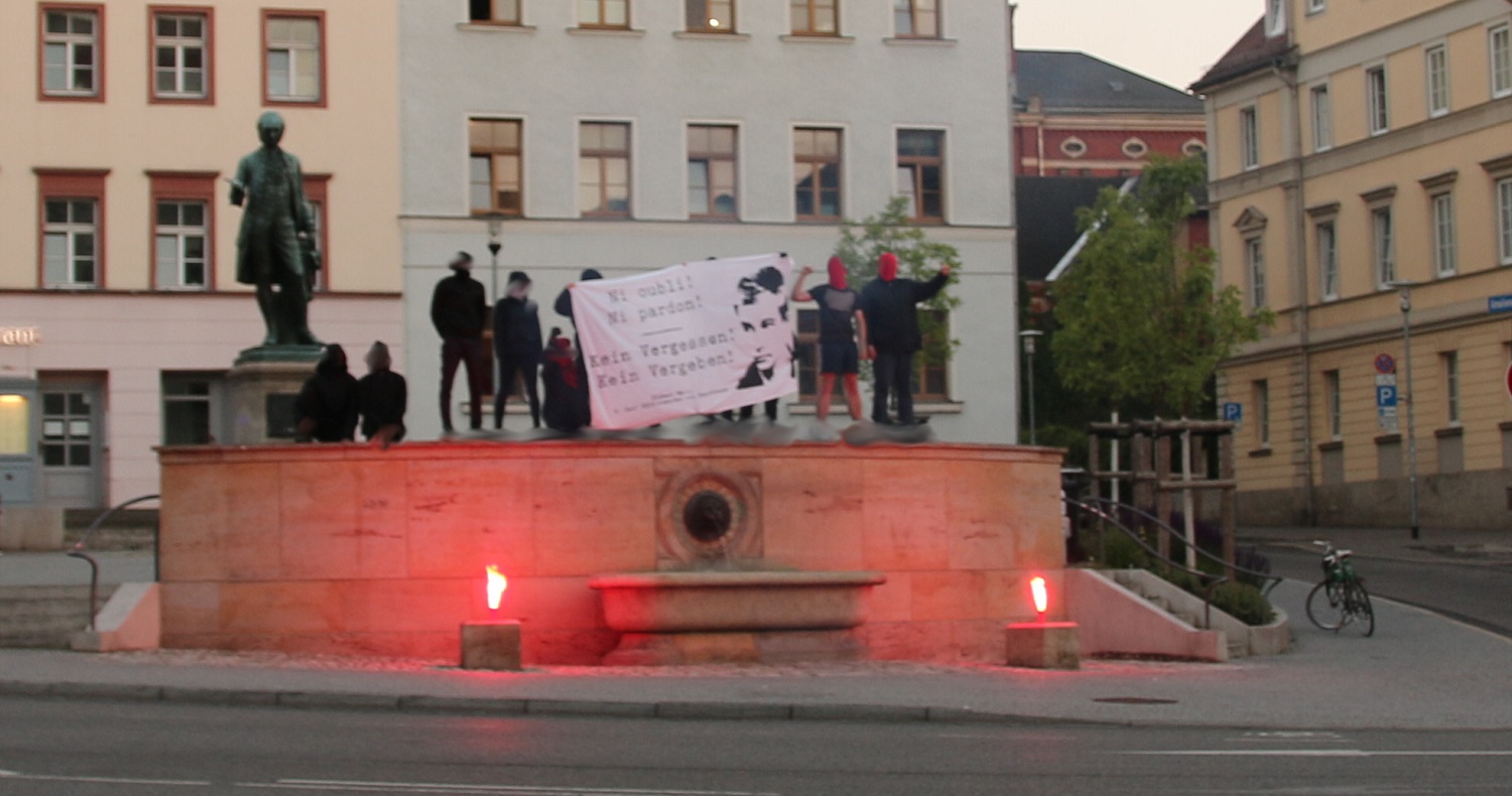 Aktionen zum Todestag von Clément Méric