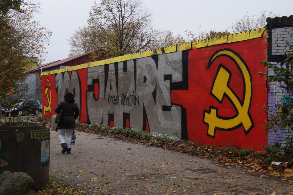 Painting for the 100th anniversary of the October Revolution