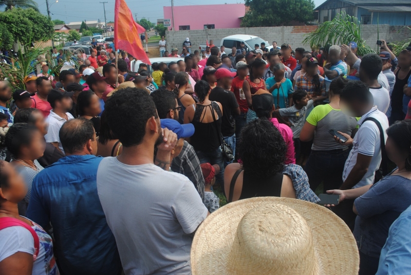 Video: Large peasant demonstration in defense of Camp Enilson Ribeiro