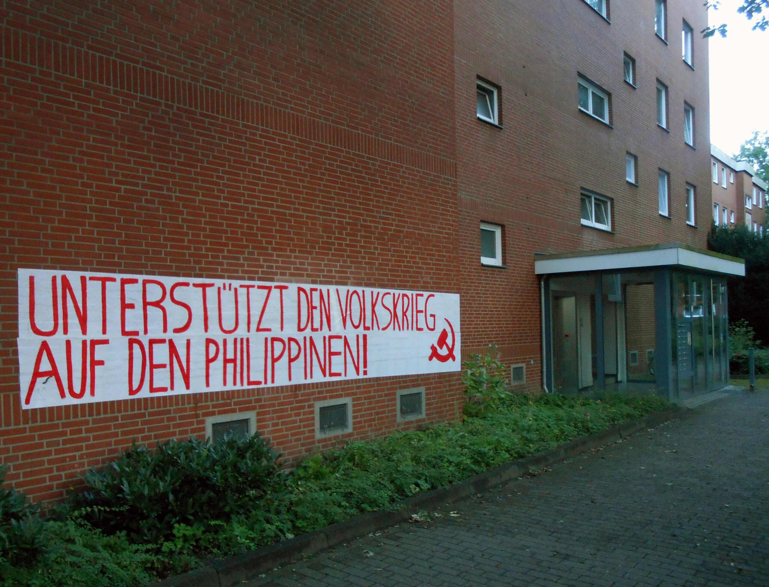 Bremen: Dazibao for the Day of Action for the Philippine Revolution