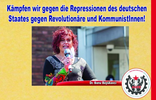 AGEB: Kämpfen wir gegen die Repressionen des deutschen Staates gegen Revolutionäre und KommunistInnen!