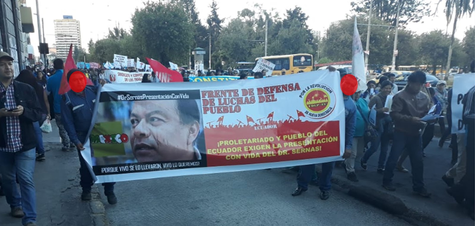 Actions for Dr. Ernesto Sernas García in Ecuador