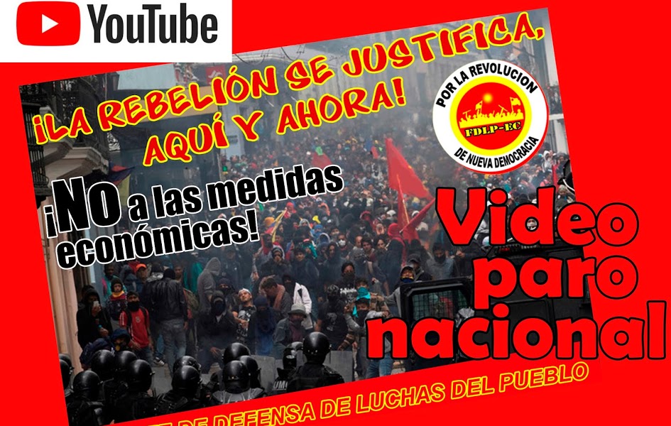 [Spanish translation] Disturbios en curso de las masas en Ecuador – Estado de emergencia declarado