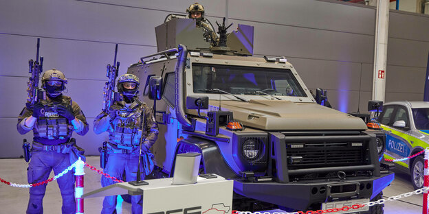 FRG: Hanover’s police now have a tank