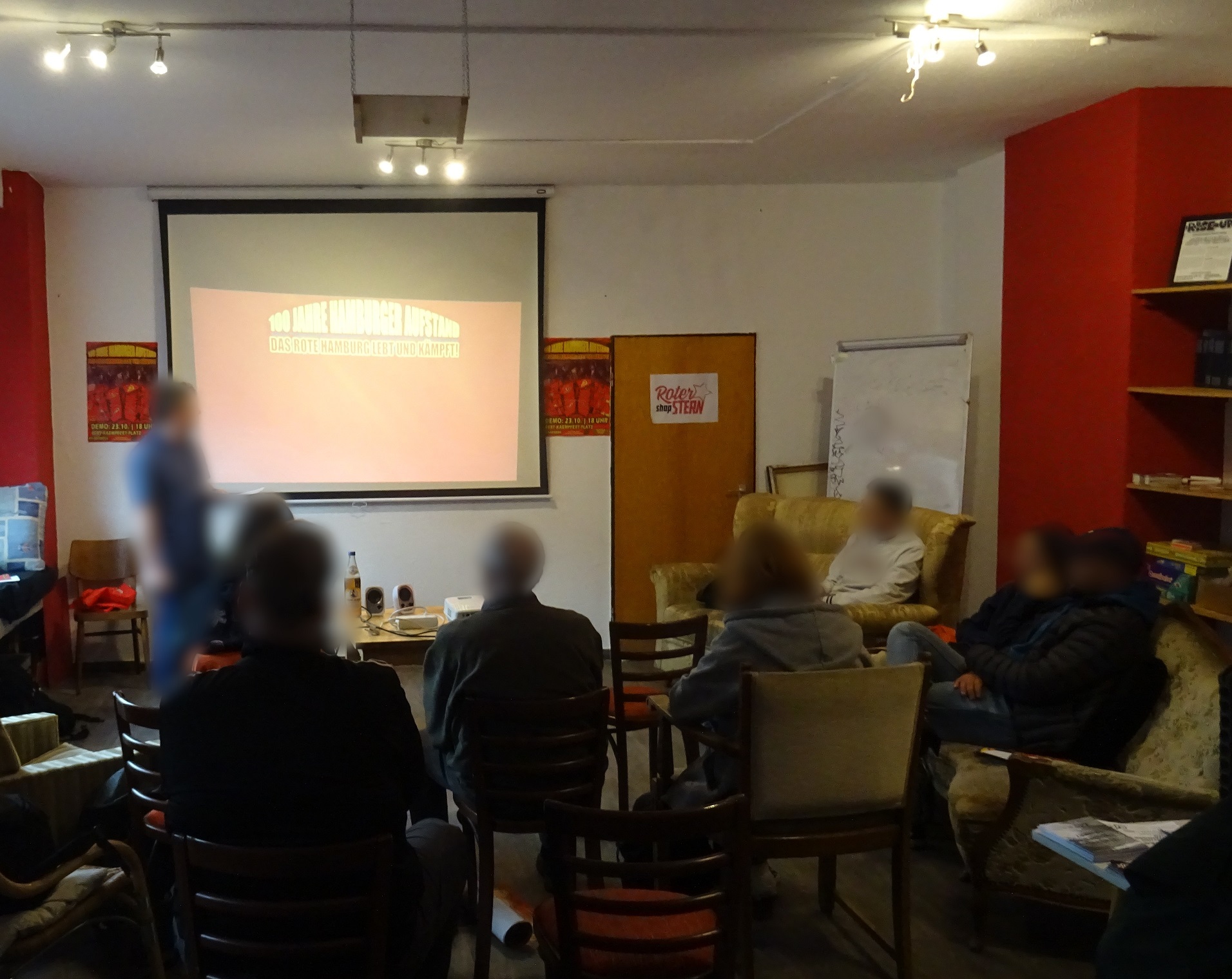 Essen: Veranstaltung zu 100 Jahre Hamburger Aufstand durchgeführt.