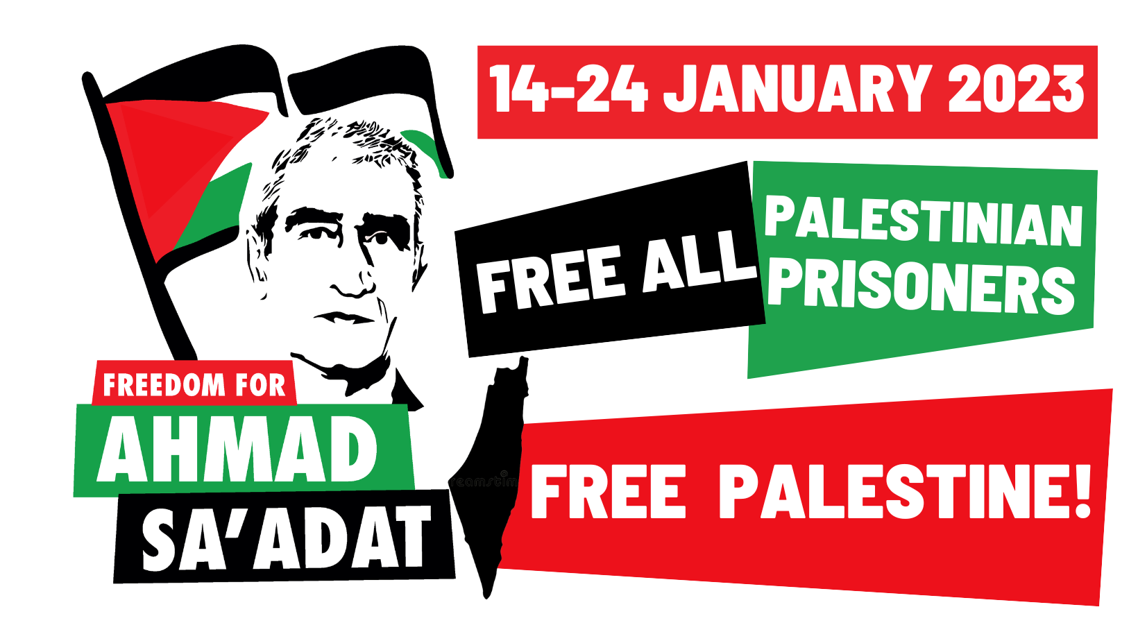 14-24 Januar 2023: Internationale Aktionswoche zur Befreiung von Ahmad Sa’adat und allen palästinensischen Gefangenen