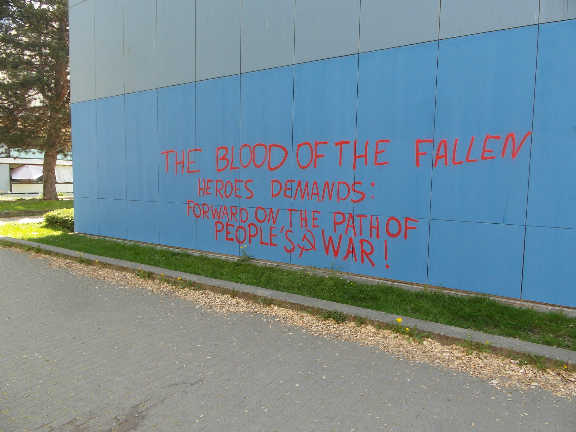 Paintings in Freiburg and Bochum on occasion of the anniversary of the Easter Rebellion