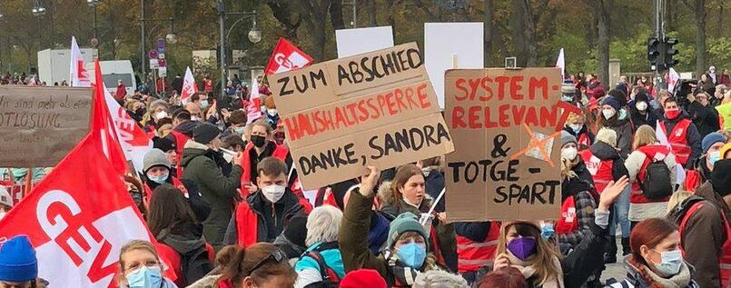 FRG: Strikes in retail, daycare centers, schools, bus companies, public offices