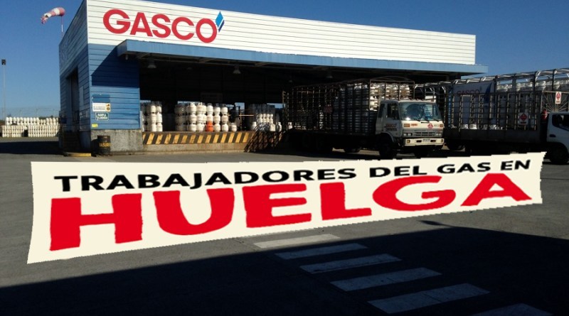 First strike in the history of Chilean gas company Gasco
