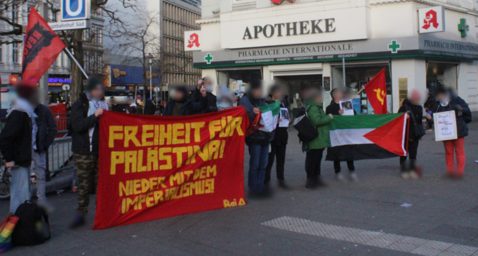 Hamburg: Manifestation against the aggression against Palestine