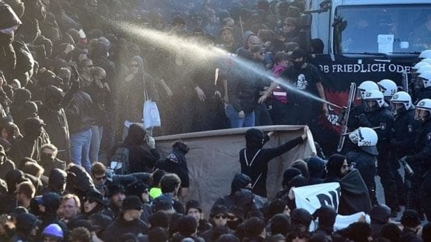 G20: Gezielte Provokation und Sturm der Polizeigewalt!