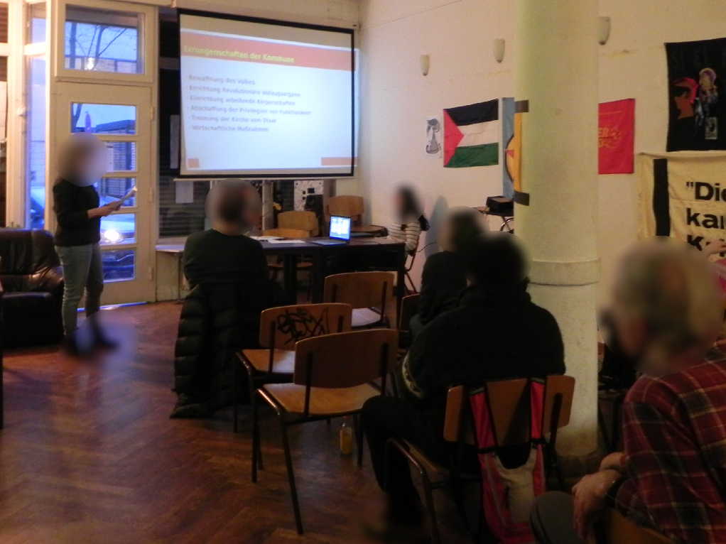 Hamburg: Veranstaltung anlässlich des 18. März