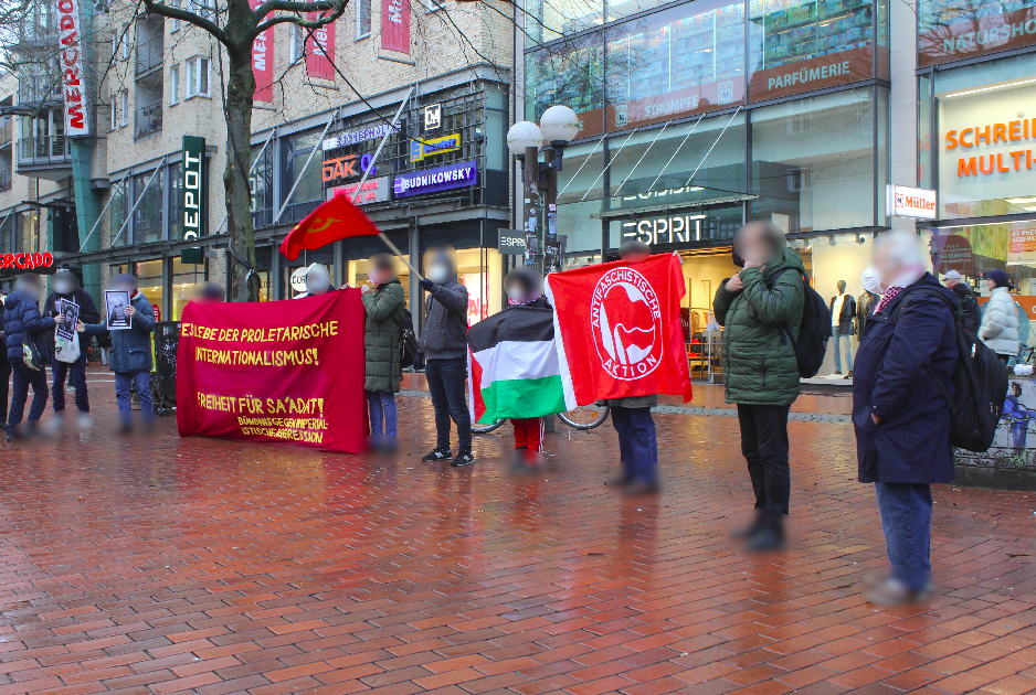 Hamburg: Freedom for Ahmad Sa’adat rally