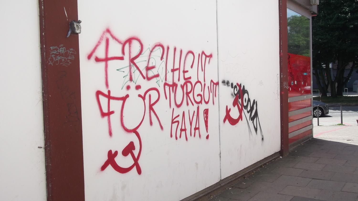 Actions in solidarity with Turgut Kaya