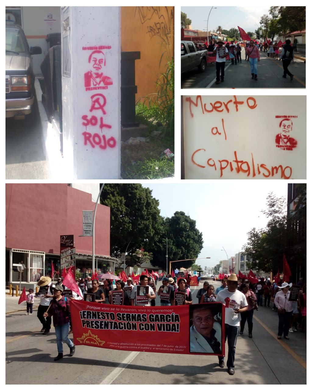 Gebt uns Ernesto Sernas García lebend!