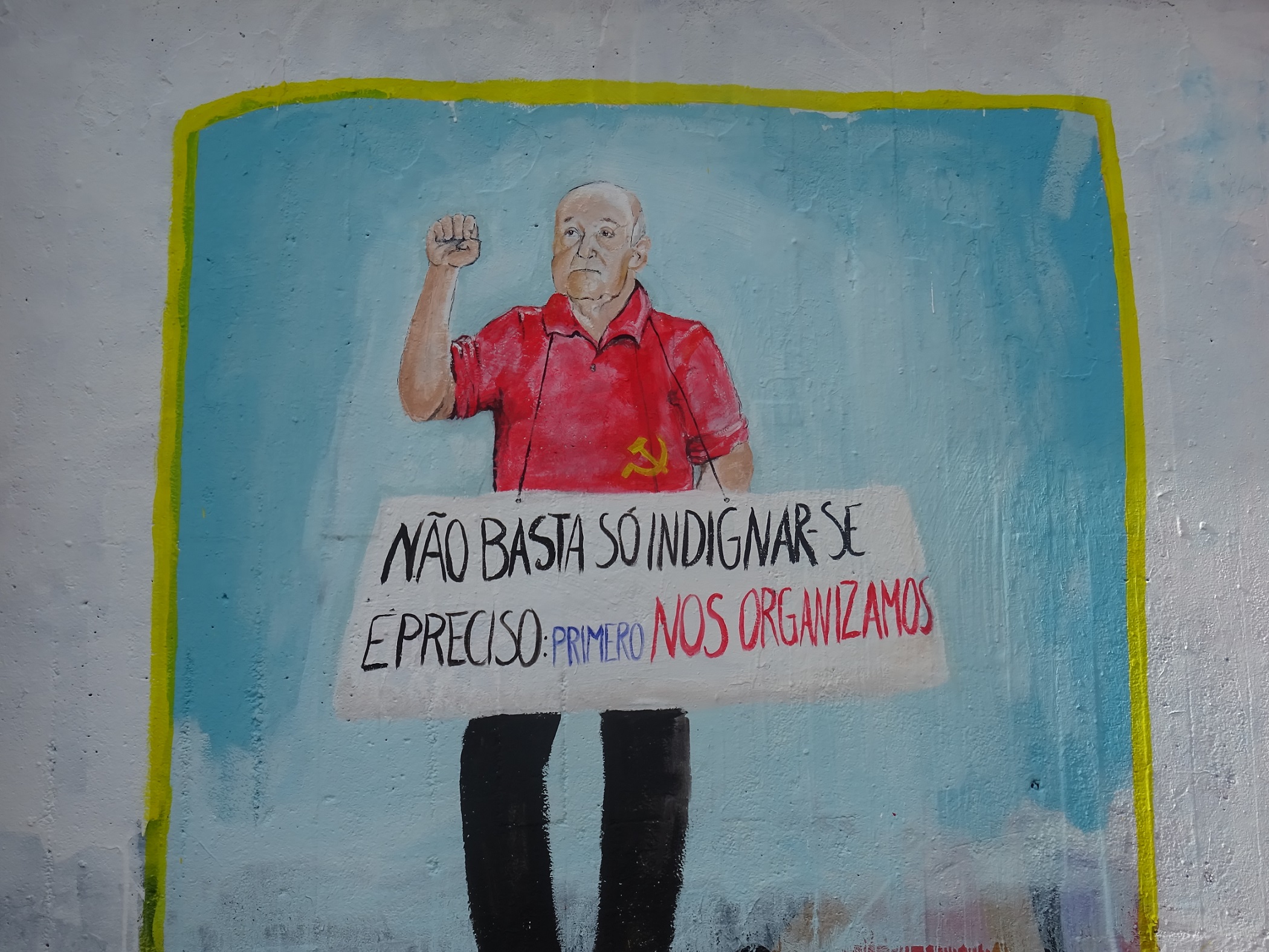 NRW: Mural in honor of José Maria Galhasi