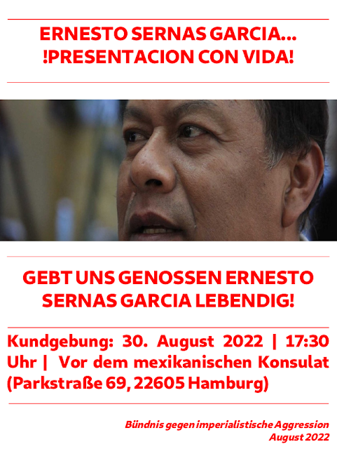 Der Aufruf wird immer lauter: #DrSernasPresentaciónConVida
