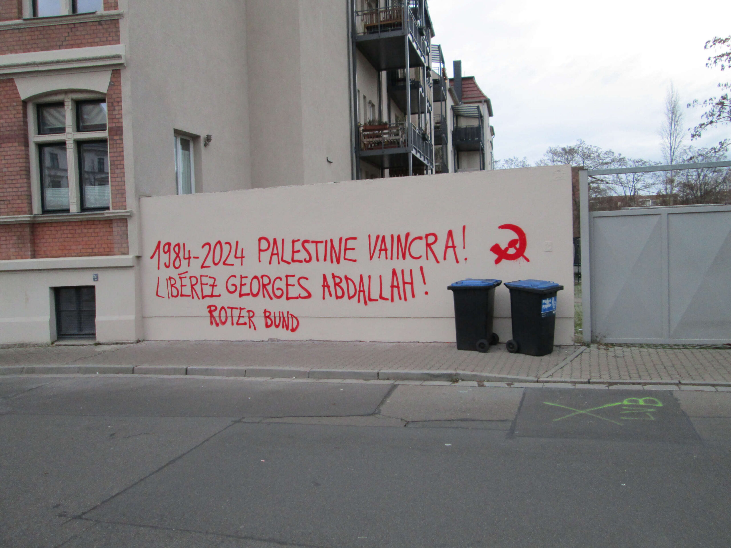 Leipzig: Libérez Georges Abdallah