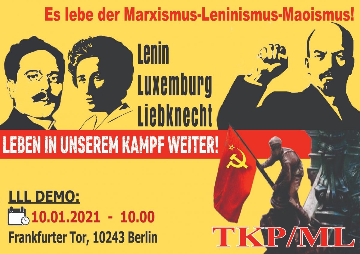 Aufruf der TKP/ML zur LLL-Demonstration