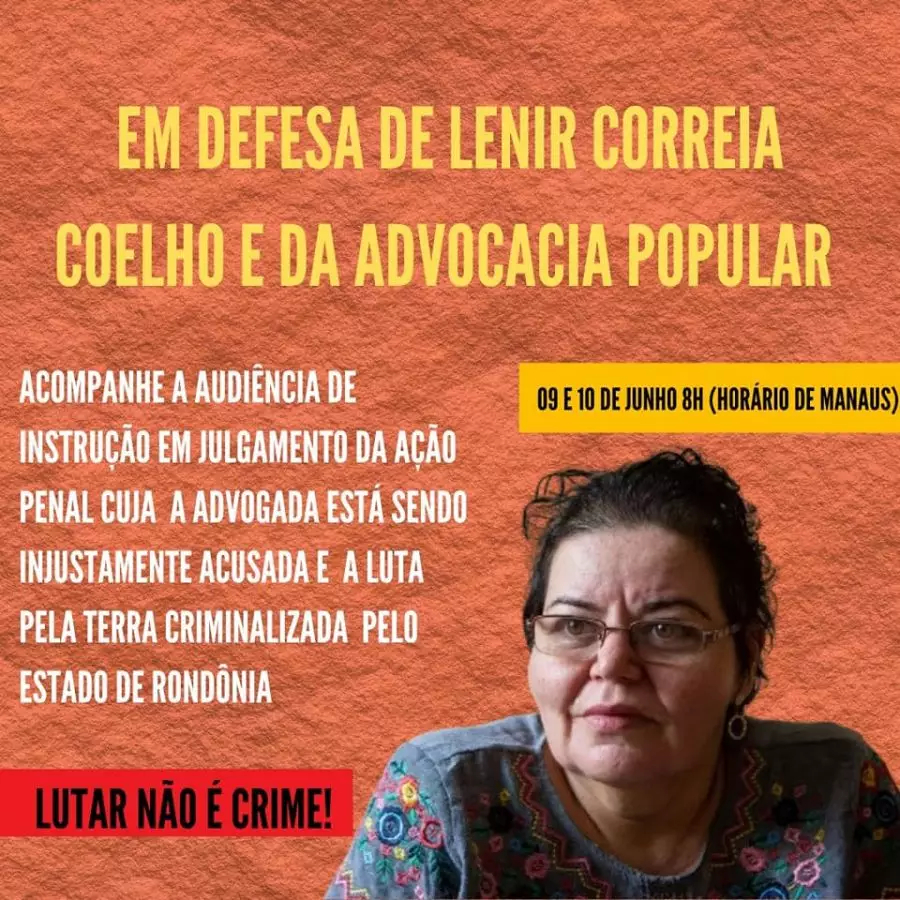 AND: Die Anwältin des Volkes Lenir Correia wird zu Unrecht in einem Strafverfahren angeklagt