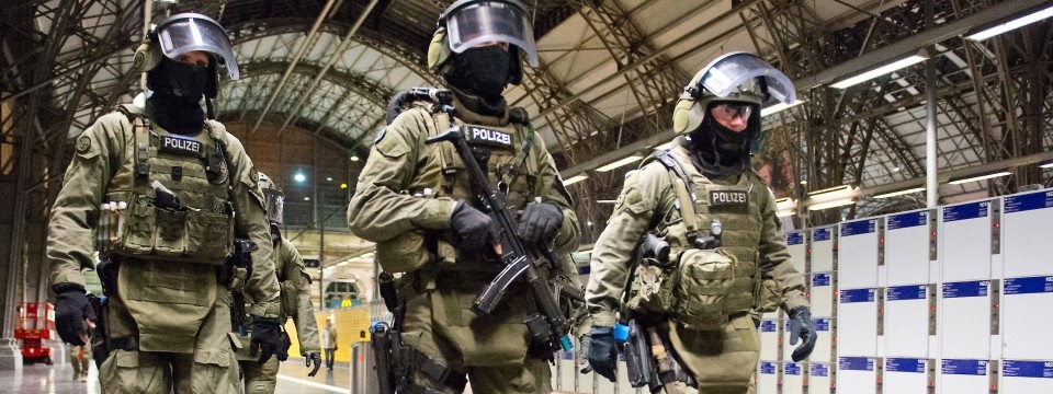 Militarisierung der deutschen Polizei schreitet voran