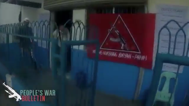 Video von Angriff auf Polizeiwache in Maasin, Philippinen