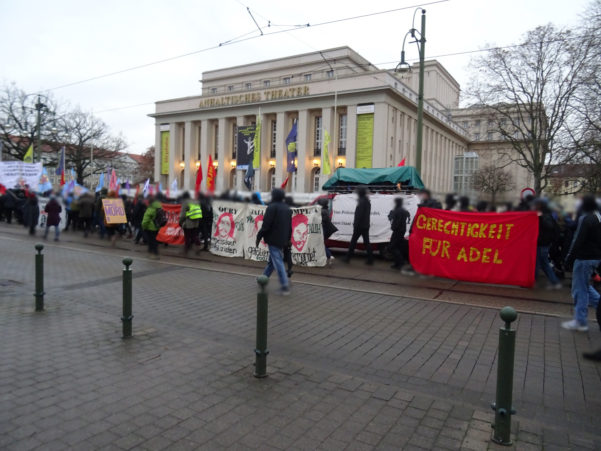 Gedenkdemonstration für Oury Jalloh 2022