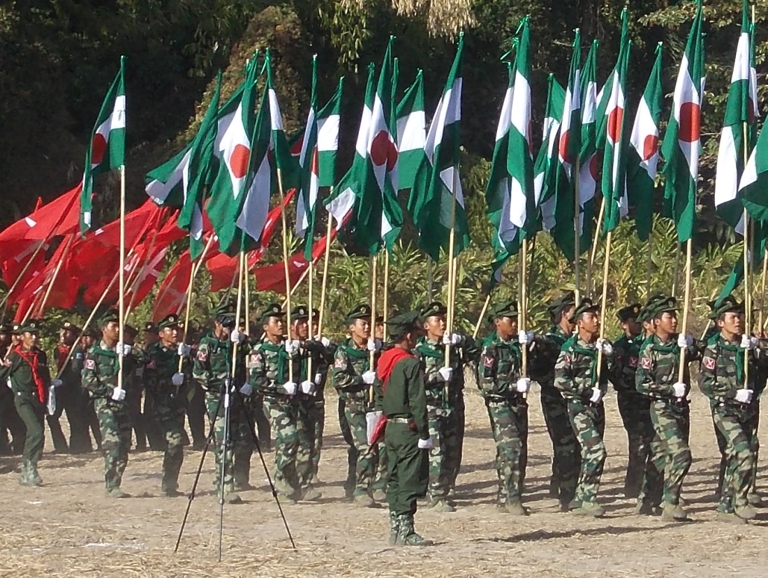 SHAN STATE (MYANMAR): Clashes between Ta´ang National Liberation Army and security forces