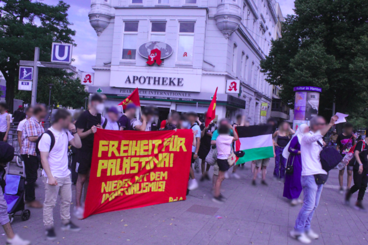 Hamburg: Manifestation for Palestine