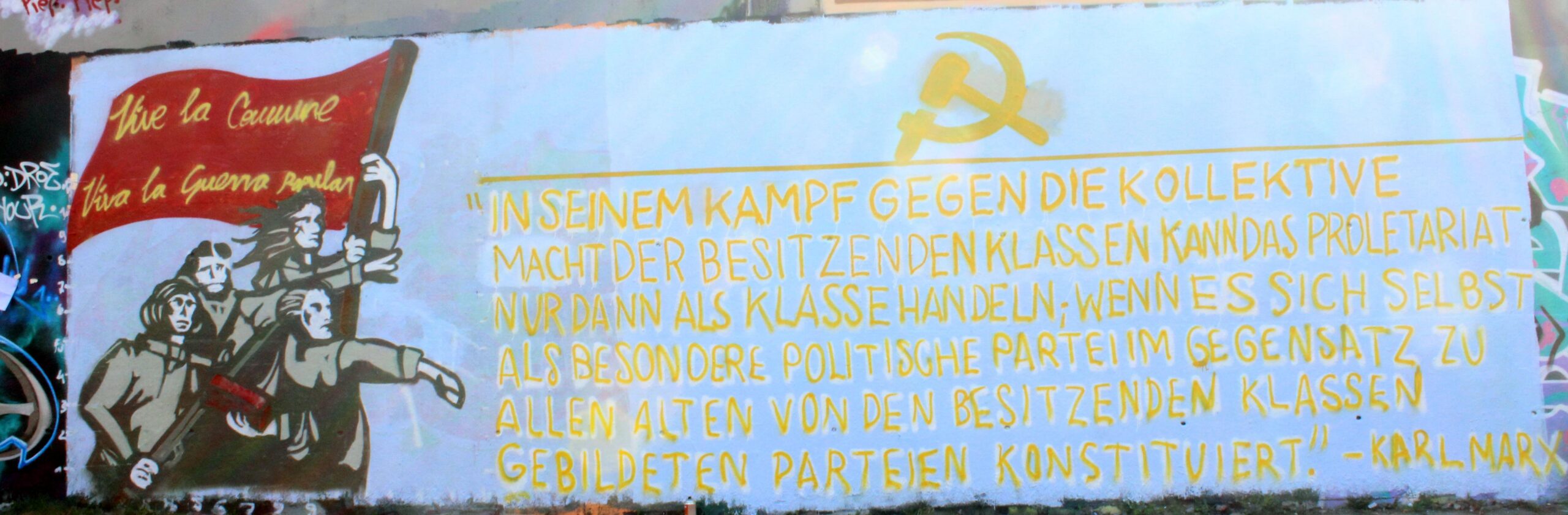 Graffiti for the 150th Anniversary of the Paris Commune