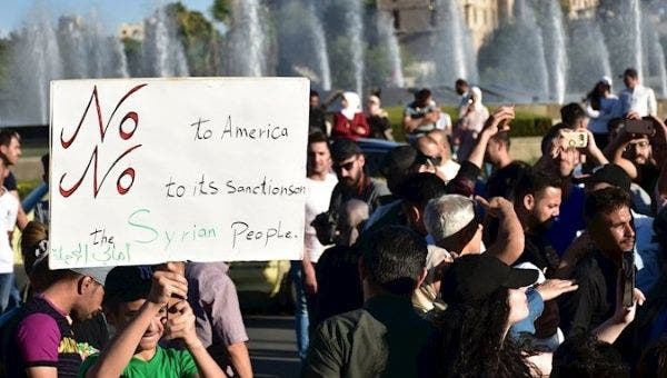 US sanctions against Syria strangle the people