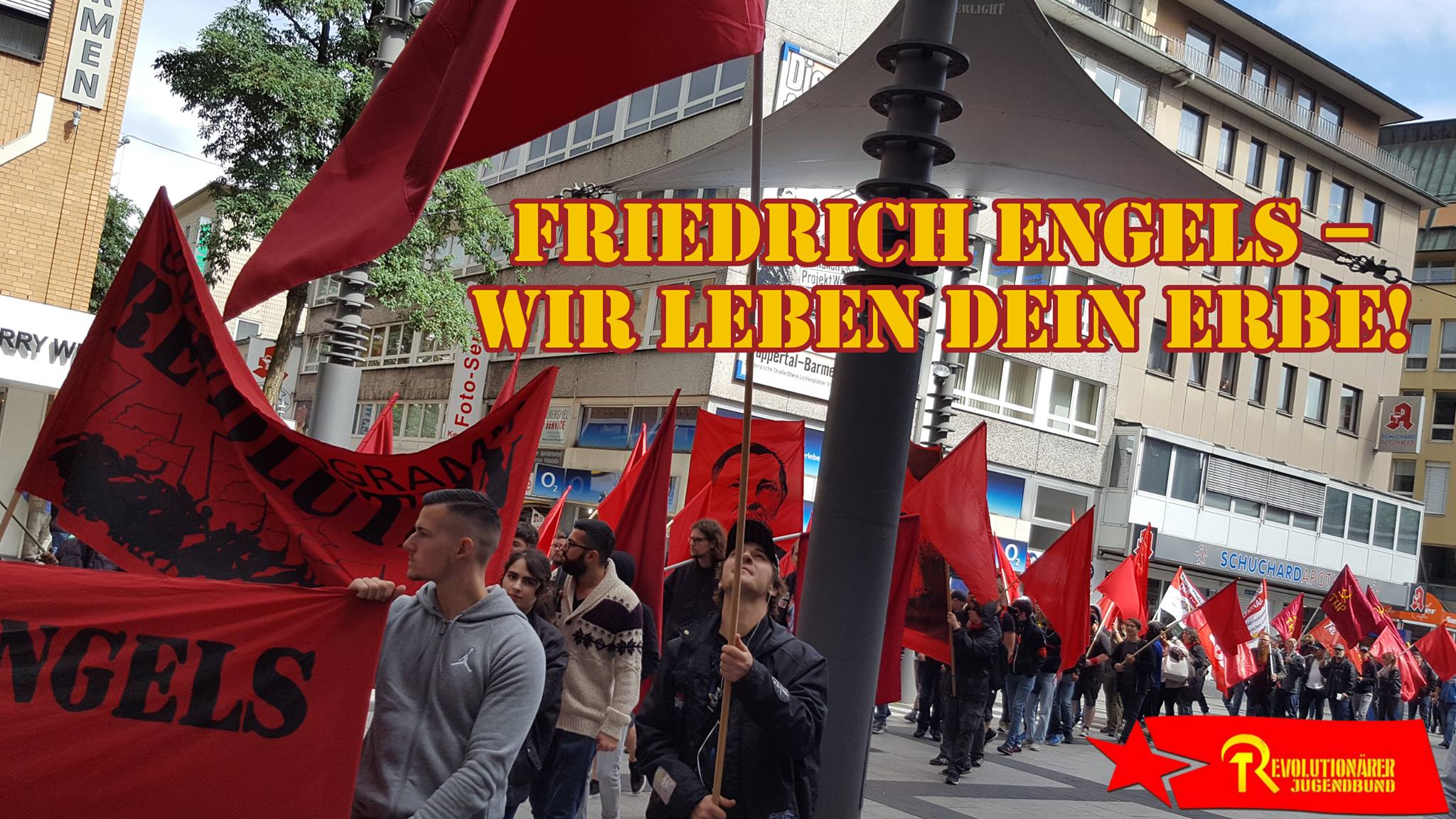 EIN ROTES WUPPERTAL FÜR FRIEDRICH ENGELS!