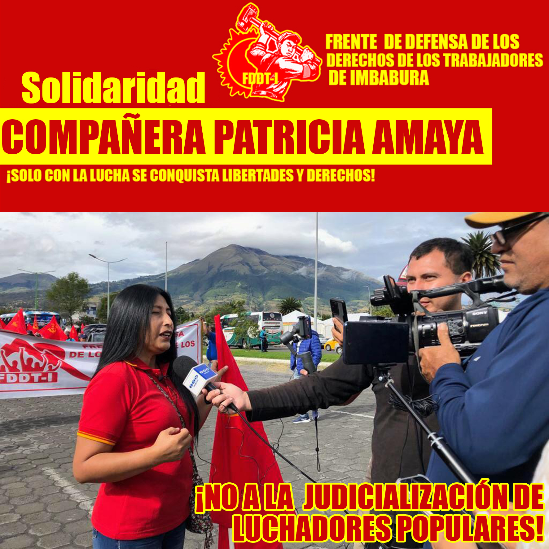 FDLP-Ecuador: GEGEN DIE PROZESSE GEGEN VOLKSKÄMPFER