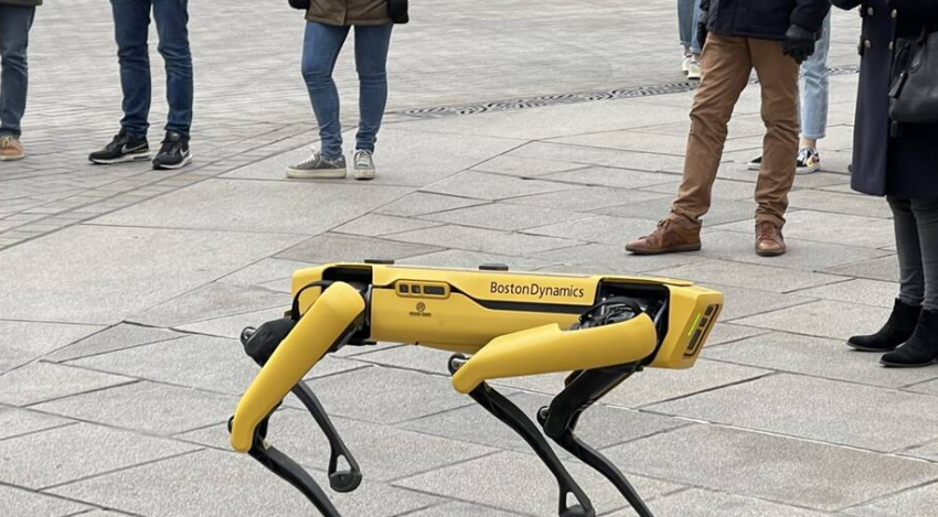 France: Dog robots and curfews