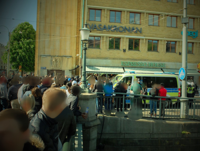 GOTHENBURG: THE MASSES TAUGHT US HOW TO MAKE THE COPS RUN