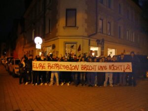 Nürnberg: 129er Verfahren wegen Graffitis.