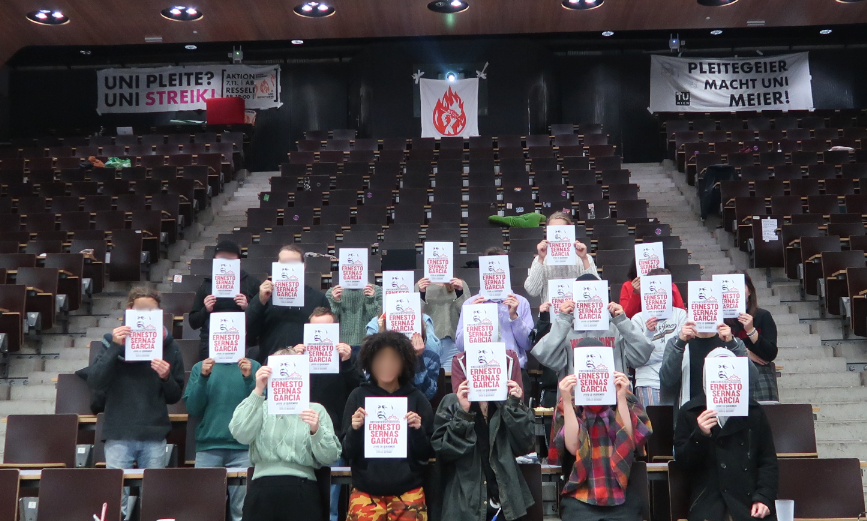 Österreich: Solidarität mit Mexiko im besetzten Hörsaal der Uni Wien