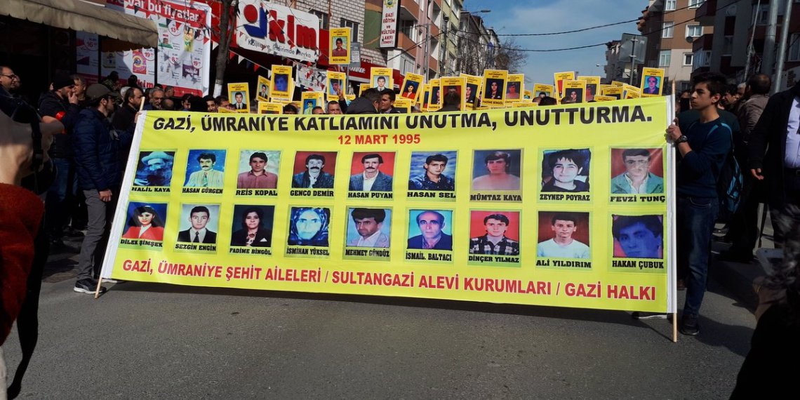 Turkey: Commemoration of the massacre of Gaza Mahallesi