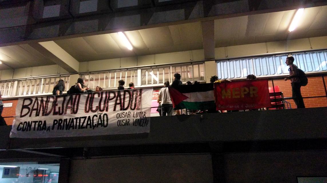 Universitätsbesetzung in Rio