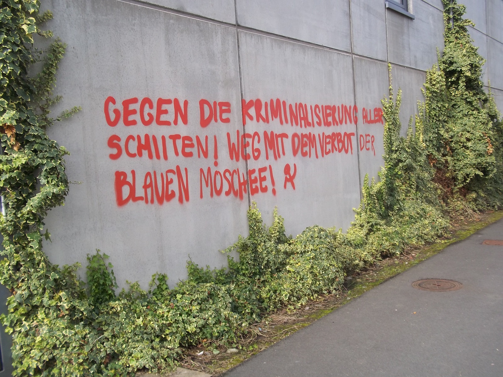 Blaue Moschee: Aktion in Essen