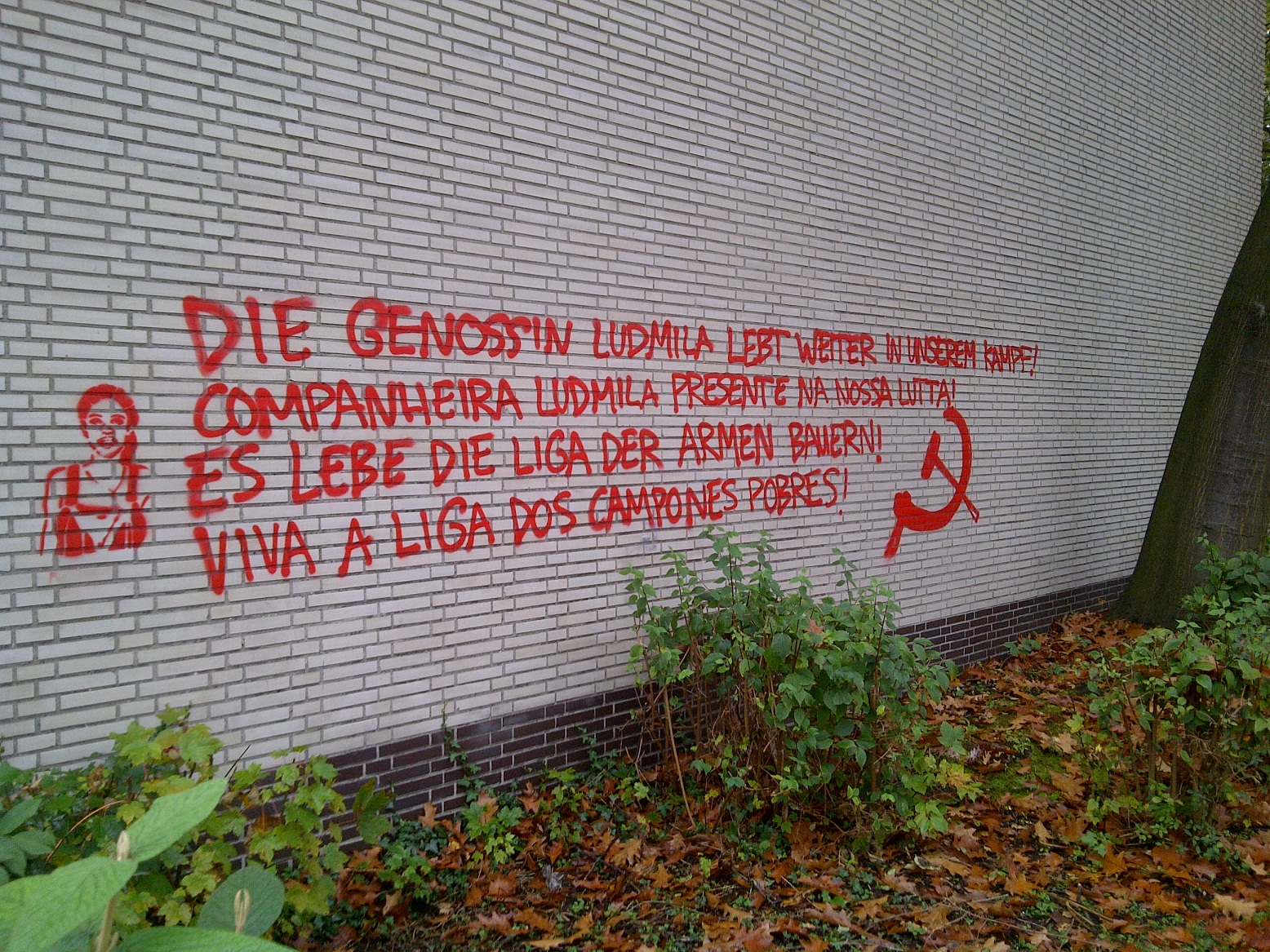 Action for Comrade Ludmila