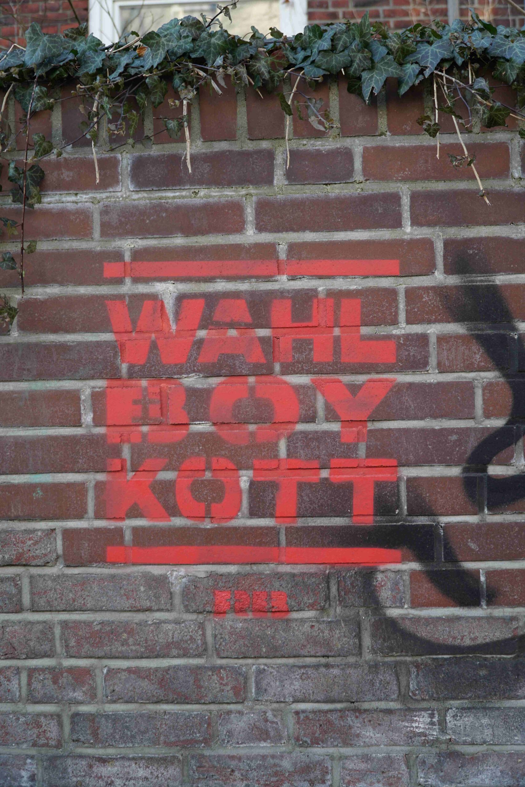 Weitere Aktionen zum Wahlboykott in der BRD