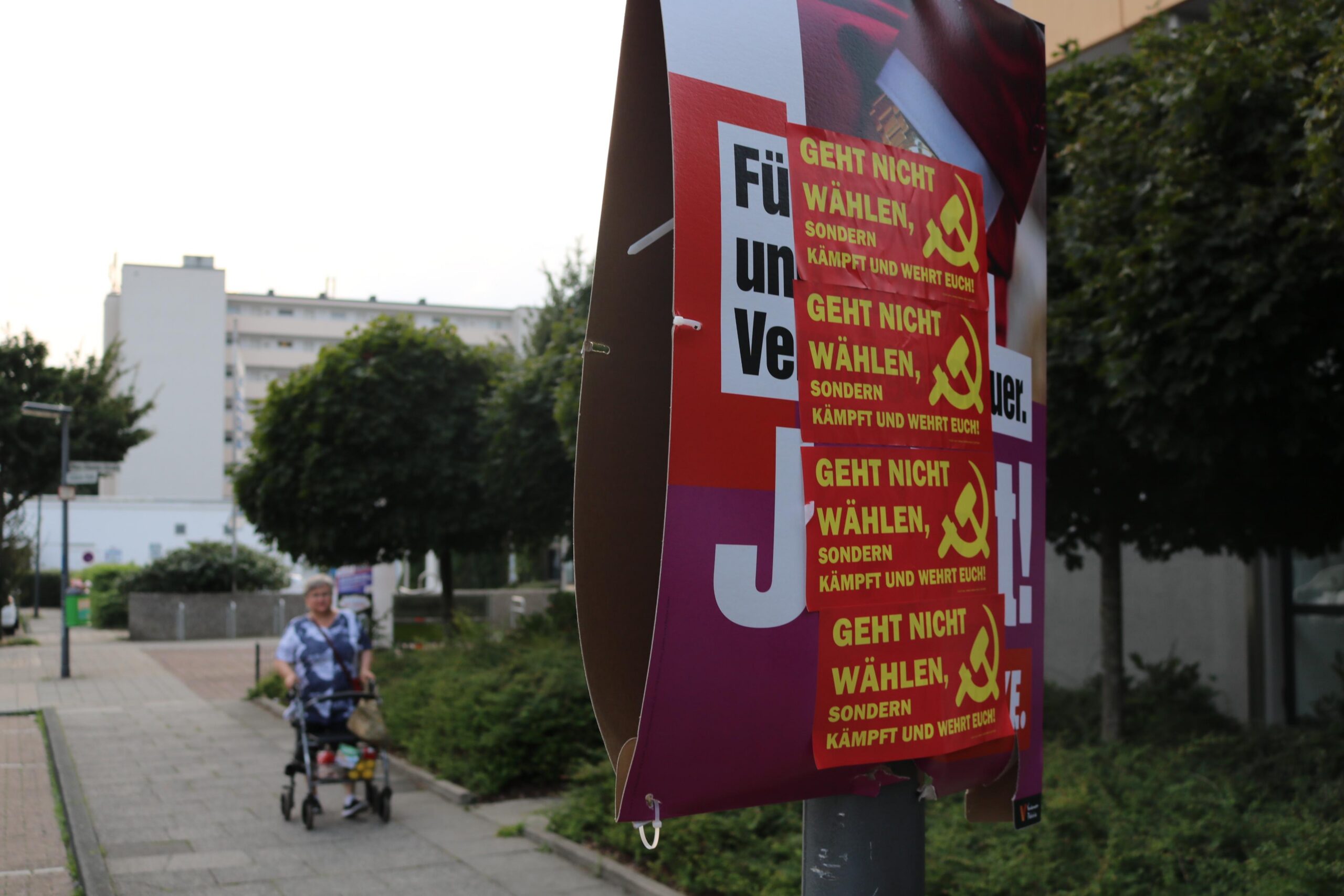 Bremen: Flugblatt zum Wahlboykott