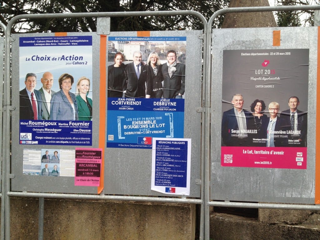 Election campaign in France