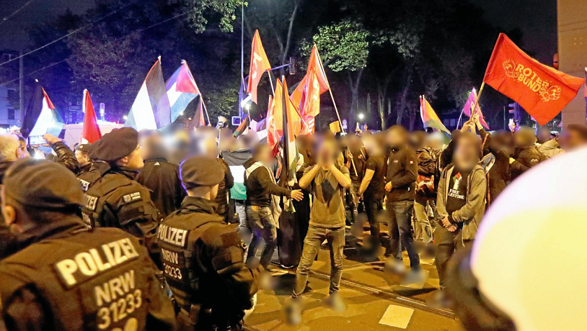 150 auf Demonstration für Palästina in Duisburg
