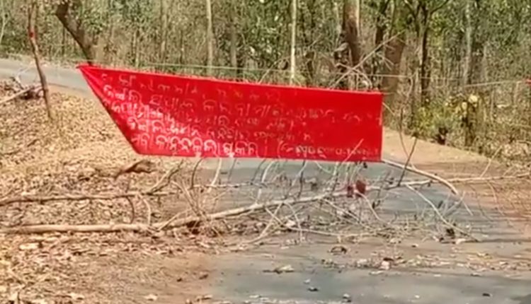 Bandh und Aktionen im Volkskrieg in Indien