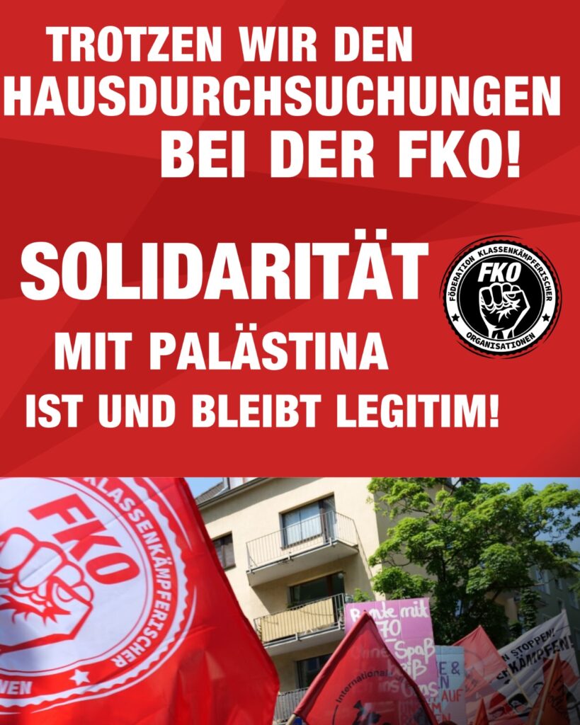 Solidarität mit der FKO!