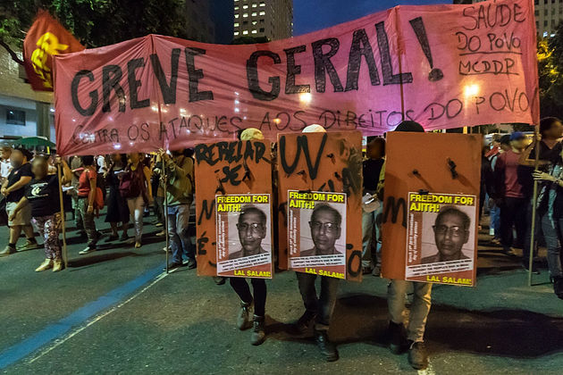 General report on the international week of actions: „Freedom for Ajith! Support People‘s War in India! “