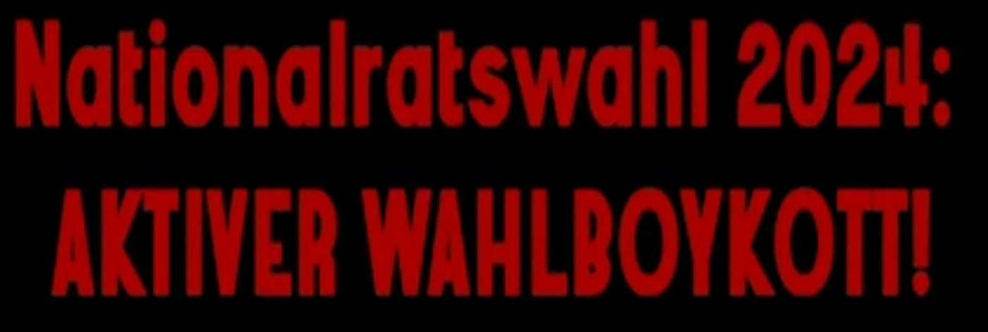 Nationalratswahlen 2024 in Österreich – Wahlboykott